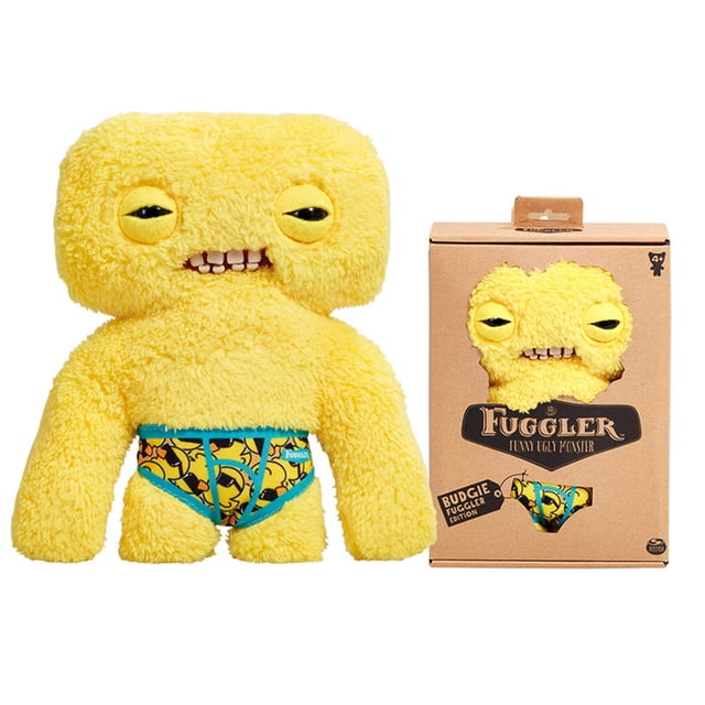 Divertidos y feos juguetes de peluche de monstruo, juguetes de perro Fuggler que chirrían, muñeco de peluche alienígena molesto de 18 pulgadas, figura mutante
