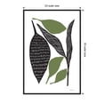 thumbnail image 6 of Amanti Art Seasons Black and Green Framed Canvas Wall Art Print, 6 of 8