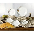 thumbnail image 2 of World Gifts Set of 5 Serving Pasta Bowls for Kitchen - Microwave Dishwasher Safe, 2 of 3