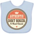 thumbnail image 3 of Inktastic Dirt Biker Vintage Classic Boys or Girls Baby Bib, 3 of 4