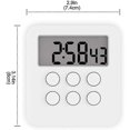 thumbnail image 2 of Kitchen Timer Magnetic Digital Timer And Stopwatch Kitchen Alarm Timer Short Term Alarm Clock With Sound And Light Signal, Ideal Kitchen Timer Timer C, 2 of 5