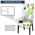 thumbnail image 5 of Dining Chair Back Cover, Water Washing, Disassembly Chair Sleeve Sliding Cover Protective Cover-Cartoon Spaceship Pattern Chair Protectors Seat Covers, 5 of 8