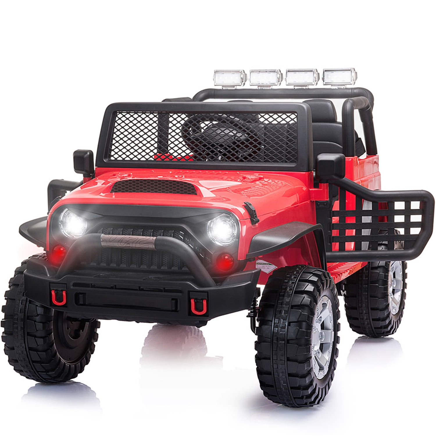 CIPACHO 12V Battery Powered Electric Car, 3 Speeds Kids Ride On Car for Kids 3-8 Years, SUV Toy Car with Remote Control RC, MP3, Red CIPACHO 12V Battery Powered Electric Car, 3 Speeds Kids Ride On Car for Kids 3-8 Years, SUV Toy Car with Remote Control RC, MP3, Red