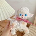 thumbnail image 4 of WMGHA Figurine Cute Lamb Figurine with Bow - Cute Desktop Ornament for Farmhouse Decor, Nursery Shelf Display & Baby Shower Gifts,Lamb Gnome Doll Gifts Ornaments for Home Farmhouse, 4 of 5