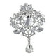 thumbnail image 1 of Broches de Diamantes de Imitación para Boda, Broches de Cristal para Novia, Alfileres Decorativos de Moda, Broche para Mujer, Pin para Falda, Ropa, Su Plata, 1 of 10