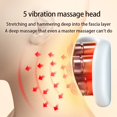 thumbnail image 3 of Masajeador de cuello de pulso eléctrico para aliviar el dolor, masajeador de cuello inteligente con calor, masajeador de cuello portátil con almohadillas de gel para mujeres y hombres regalo, 3 of 5