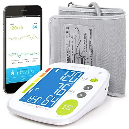 Balance Bluetooth Upper Arm Blood Pressure Monitor (Free Shipping)