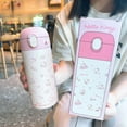 thumbnail image 4 of Hello Kitty Sanrio Anime Stainless Steel Kawaii Vacuum Cup Cute Cartoon Portable High-quality Thermos Cup Gifts for Girls, 4 of 19