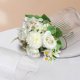 thumbnail image 5 of Ramo de flores artificiales de seda con vibrantes peonías para bodas, decoración del hogar, centros de mesa y eventos, longitud de 30 cm., 5 of 6