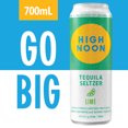 thumbnail image 2 of High Noon Lime Tequila Hard Seltzer, 23.67 fl oz Can, 4.5% ABV, 2 of 5