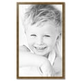 thumbnail image 2 of ArtToFrames 28" x 46" Gold with beads Picture Frame, 28x46 inch Gold Wood Poster Frame (WOM-4139),  Pack, 2 of 8
