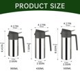 thumbnail image 3 of 2 In 1 Oil Sprayer & Dispenser Premium Food Grade 2 In 1 Oil Sprayer And Dispenser For Kitchen Cooking 316 Stainless Steel Oil Dispenser Spray Bottle For Home, 3 of 9