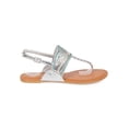 thumbnail image 2 of New Women HOTSOLES Horse Metallic Rhinestone Slingback Boho Thong Sandal Size, 2 of 5
