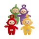 thumbnail image 1 of Peluches De Teletubbies Paquete De 4  piezas 35 cm Malubero Multicolor, 1 of 5