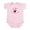 Petal Pink, variant on CafePress - Mommy's Little Love Bug Infant Bodysuit - Baby Light Bodysuit, Size Newborn - 24 Months