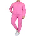 thumbnail image 1 of Women‘s 2 Piece Polar Fleece Sweater Jacket & Jogger Sweatpants Set, 1 of 5