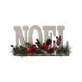thumbnail image 2 of Flora Bunda 12" L NOEL Sign w Cardinal Berries, 2 of 5