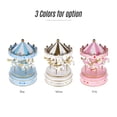 thumbnail image 4 of Merry-Go-Round Carousel Music Box Classical Melody Birthday Christmas Festival Musical Gift for Children Kids, 4 of 7