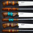 thumbnail image 2 of Brazilian Flame Chef's Knife - Ribs Set with Sharpener, 2 of 9