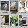 thumbnail image 4 of Meitianfacai Lampes Solaires de Rue Extérieures Étanches Éclairage Solaire Télécommande Capteur Éclairage Commercial pour Extérieur Jardin Garage, 4 of 8