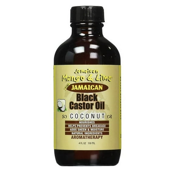 Jamaican Mango Black Castor Oil, Coconut Liquid, 4 oz, 3 Pack