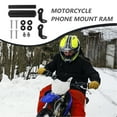 thumbnail image 3 of WASHWEPE Motorcycle Phone Holder Mount 1 Set Aluminum Alloy For Tracer Multi-Angle Adjustment, 3 of 8