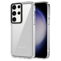 Decase For Samsung Galaxy S24 Clear Case,[Military Grade Drop Protection]Non-Yellowing Shockproof Protective Phone Cover Samsung Galaxy S24 Transparent Case Compatible with Mag-Safe, Clear