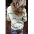 thumbnail image 3 of Redhotype Chic Rainbow Knit Sweater - Cozy & Trendy!, 3 of 8