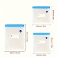 thumbnail image 4 of CNKOO 30pcs/ Batch Reusable Plastic Zipper Vacuum Sealing Bags  Uncoated  for Kitchen Tools  Fresh Food Storage  New FreshKeeper Food Storage Bags, 4 of 6