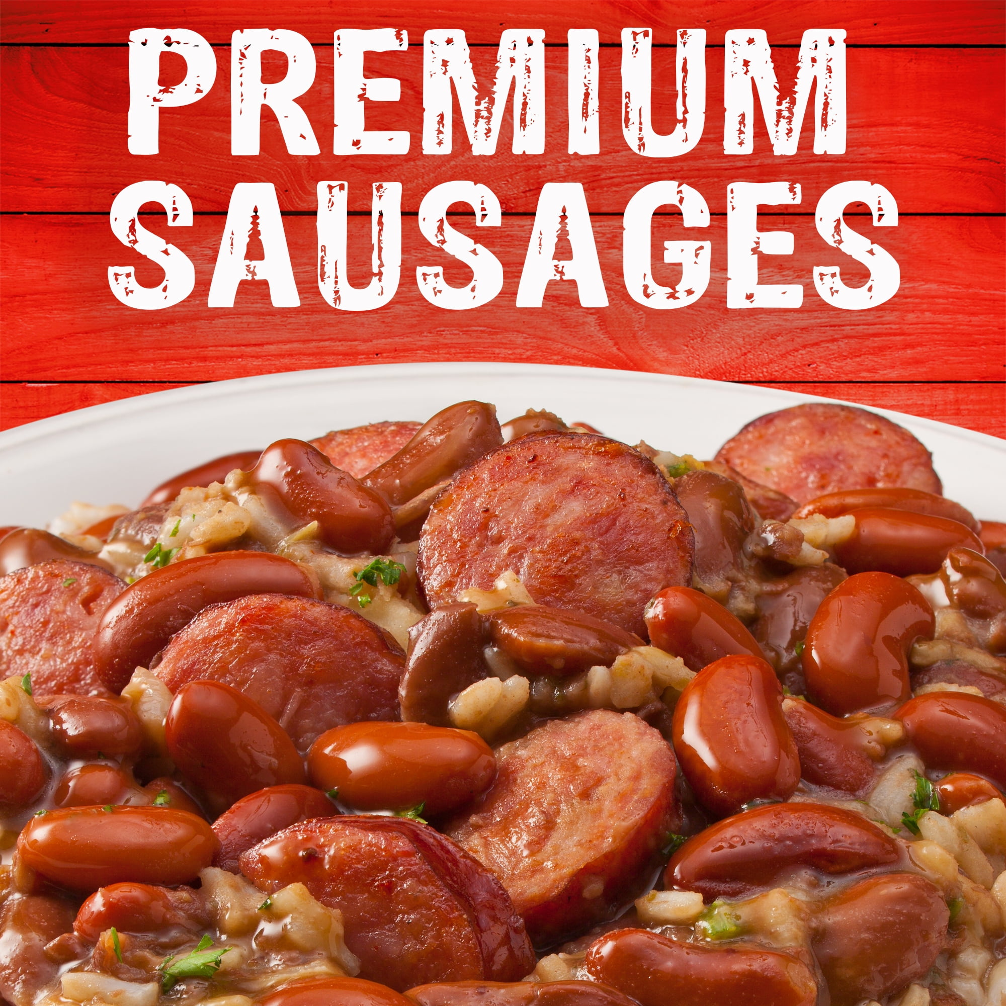 Big Easy Foods Louisiana Style Frozen Entree, Red Beans & Rice with Sausage, 12oz
