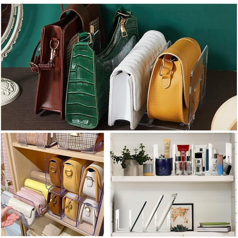 Acrylic Desk File Sorter, Desk File Organizer, Purse Handbag