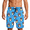 Eagle Blue, variant on Mens Patriotic Swim Trunks 4th of July American Flag Quick Dry Board Shorts with Pockets Mesh Lining Beach Swimwear