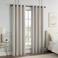 thumbnail image 3 of Eclipse Curtain Rod Iron Matte Black 42 - 120 Inch Adjustable, 3 of 5