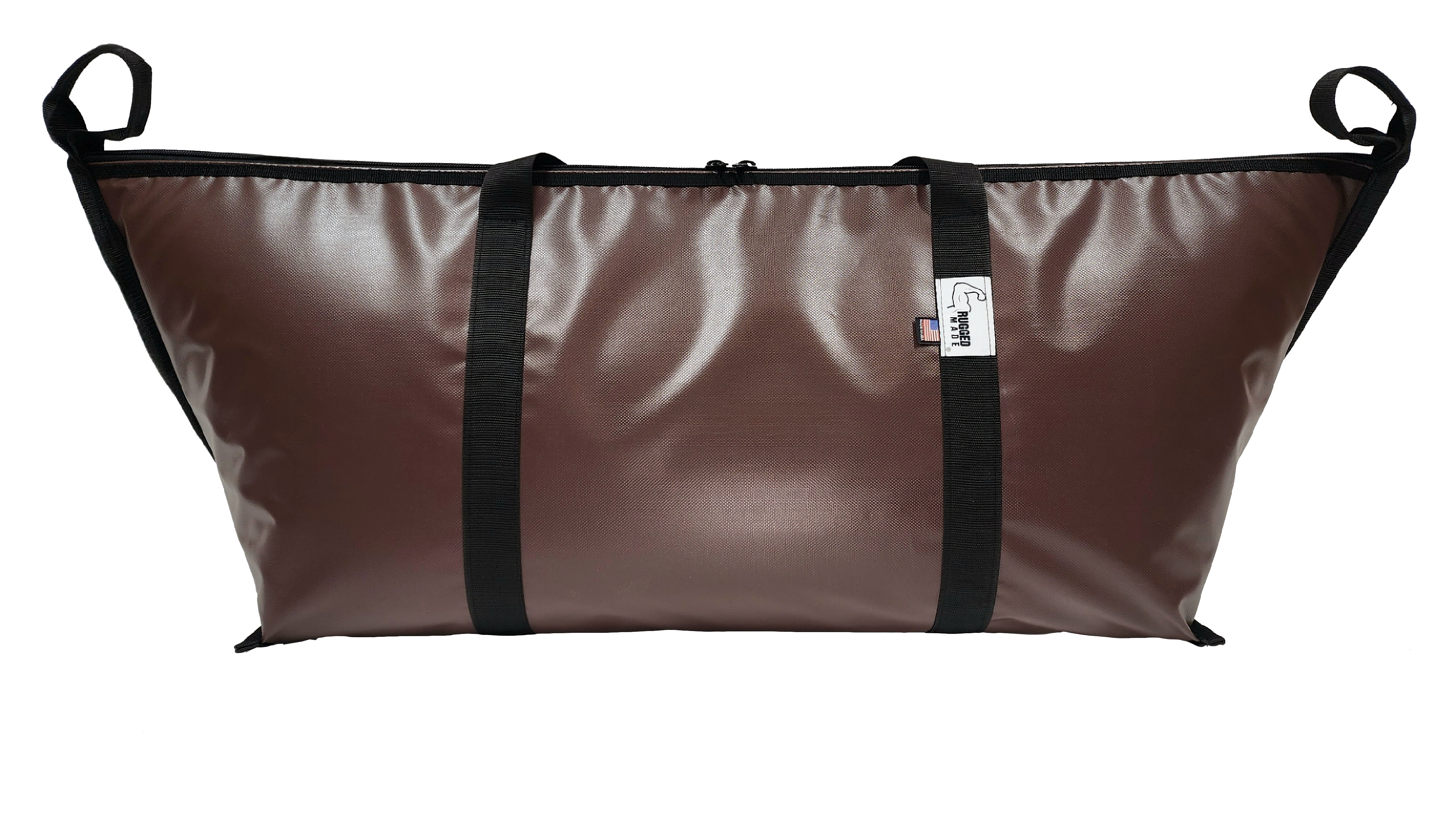 Rugged Made Insulated Fish Kill Bag Medium Brown