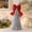 Silver, variant on Shiny Tinsel Tabletop Mini Christmas Tree with Big Bow, Freestanding Metallic Tinsel Small Christmas Tree, Christmas Table Decorations,Christmas Indoor Decorations,Christmas Home Decorations-Silver