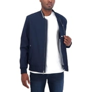 Nautica Men’s Lightweight Bomber Jacket, Blue, Medium