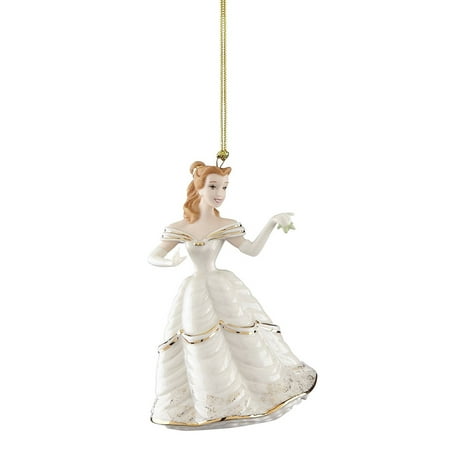 Lenox Disney Christmastime Belle Beauty and Beast Christmas Ornament 867424