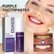 thumbnail image 3 of Pasta de dientes, Pasta de dientes blanqueadora, Para blanquear los dientes, Blanqueamiento, Pasta de dientes morada, Blanqueamiento dental morado, Eliminación de manchas dentales, Corrector de color, 3 of 5