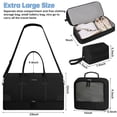 thumbnail image 2 of Bolso de viaje Weekender ETRONIK XL para mujer con juego de 3 piezas, 2 of 8