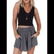 thumbnail image 2 of Shorts Deportivos para Mujer, Gris, XL, 2 of 7