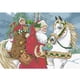 thumbnail image 5 of Hilo Algodón Ecológico Bordado Punto Cruz Papá Noel Con 14CT 30x21cm, 5 of 9