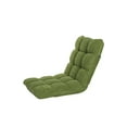 thumbnail image 2 of Luxury Bedding FRC2749-US Urban  Microfiber Modern Contemporary Armless Quilted Recliner Chair Case - Green, 2 of 5