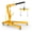 Yellow Leveler, variant on 0.75T/3M Lever Block, Lever Chain Hoist, Orange Come Along Manual Chain Hoist with 360°Hook Rotation & 10FT Height for Dock Loading