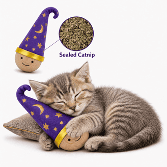 Hartz Cattraction Silver Vine and Catnip Mouse Pack for Cats, 12