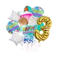 thumbnail image 2 of Globos de helado, globos de aluminio versátiles para cumpleaños infantiles de verano. Numero 3, 2 of 9