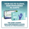 thumbnail image 3 of GUSTO Nitrile Gloves Disposable Latex Free Cleaning Gloves, Medium 100-Pack, 3 of 7
