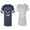 Men M / Women S, variant on Matching Couple Cotton Jerseys (Men Navy / Women Black) (Men S / Women S)
