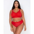 thumbnail image 4 of Curvy Couture Women's Plus Size Cotton Luxe Wireless Bra, 4 of 7