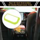 thumbnail image 2 of Moldura de la cubierta del panel de salida de aire trasero del reposabrazos para Jeep Wrangler JL JLU 2018-2024, 2 of 6
