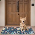 thumbnail image 4 of Pioneer Flower Floral Print Pattern Door Rugs,Washable Non Slip Door Mats Indoor,Decorative Door Mats,Entry Mat Indoor for Entrance,Bedroom,Kitchen,Bathroom,16"x47", 4 of 6